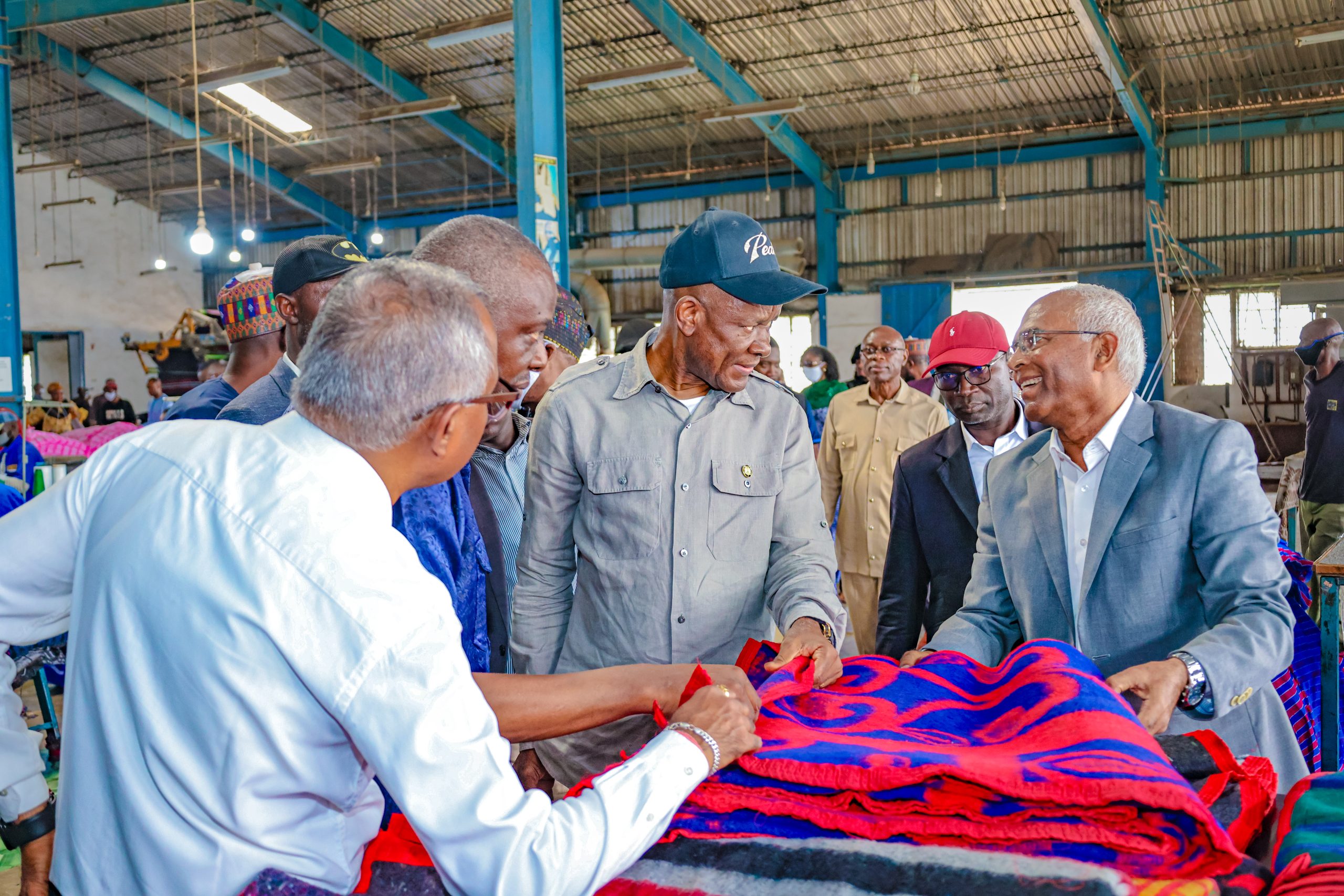 The Minister of State for Industry Sen. John Owan Enoh Has Undertaken a Strategic Tour of Key Industrial Sites in Kaduna State